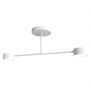 Lampa wisząca 2x10 W biała 13562 Emibig Halo zdj.1