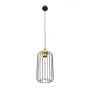 Lampa wisząca 1x15 W czarna-złota 13641 Emibig Vander zdj.1