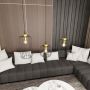 Lampa wisząca 3x15 W czarna-złota 13643 Emibig Vander zdj.6