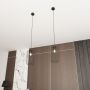 Lampa wisząca 1x15 W czarna 13651 Emibig Vander zdj.4