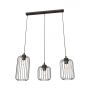 Lampa wisząca 3x15 W czarna 13653 Emibig Vander zdj.1