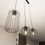 Lampa wisząca 3x15 W czarna 13653 Emibig Vander zdj.7