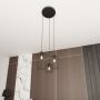 Lampa wisząca 3x15 W czarna 13653PREM Emibig Vander zdj.4