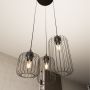 Lampa wisząca 3x15 W czarna 13653PREM Emibig Vander zdj.7