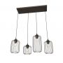Lampa wisząca 4x15 W czarna 13654 Emibig Vander zdj.1