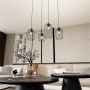 Lampa wisząca 4x15 W czarna 13654 Emibig Vander zdj.6