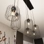 Lampa wisząca 6x15 W czarna 13656 Emibig Vander zdj.7