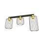 Plafon 3x15 W czarny-złoty 13663 Emibig Barn zdj.1