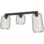 Lampa podsufitowa 3x15 W czarna 13673 Emibig Barn zdj.1