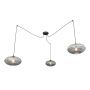 Lampa wisząca 3x15 W czarna-grafitowa 13753 Emibig Origo zdj.1