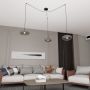 Lampa wisząca 3x15 W czarna-grafitowa 13753 Emibig Origo zdj.3
