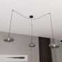 Lampa wisząca 3x15 W czarna-grafitowa 13753 Emibig Origo zdj.4