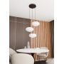 Lampa wisząca 3x15 W biała-czarna 13763PREM Emibig Coco zdj.3