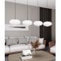 Lampa wisząca 4x15 W biała-czarna 13764 Emibig Coco zdj.4