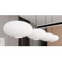 Lampa wisząca 4x15 W biała-czarna 13764 Emibig Coco zdj.5