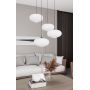 Lampa wisząca 4x15 W biała-czarna 13764PREM Emibig Coco zdj.8