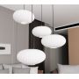 Lampa wisząca 4x15 W biała-czarna 13764PREM Emibig Coco zdj.9