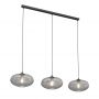 Lampa wisząca 3x15 W czarna-grafitowa 13773 Emibig Coco zdj.1