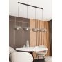 Lampa wisząca 4x15 W czarna-grafitowa 13774 Emibig Coco zdj.3