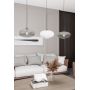 Lampa wisząca 3x15 W biała-czarna-grafitowa 13783 Emibig Coco zdj.4