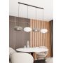 Lampa wisząca 4x15 W biała-czarna-grafitowa 13784 Emibig Coco zdj.3