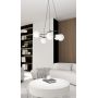 Lampa wisząca 5x10 W biała-czarna 13795 Emibig Libra zdj.5