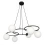 Lampa wisząca 6x10 W biała-czarna 13796 Emibig Libra zdj.3