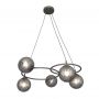 Lampa wisząca 5x10 W czarna-grafitowa 13805 Emibig Libra zdj.3