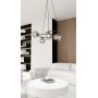 Lampa wisząca 5x10 W czarna-grafitowa 13805 Emibig Libra zdj.4
