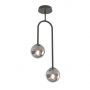 Lampa podsufitowa 2x10 W czarna-grafitowa 13842 Emibig Atria zdj.1