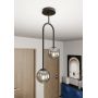Lampa podsufitowa 2x10 W czarna-grafitowa 13842 Emibig Atria zdj.3