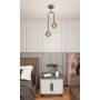 Lampa podsufitowa 2x10 W czarna-grafitowa 13842 Emibig Atria zdj.6