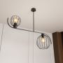 Lampa podsufitowa 2x15 W czarna 13852 Emibig Echo zdj.5