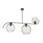 Lampa podsufitowa 3x15 W czarna 13853 Emibig Echo zdj.1