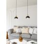 Lampa wisząca 1x15 W czarna-złota 13861 Emibig Moto zdj.5
