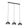 Lampa wisząca 3x15 W czarna-złota 13863 Emibig Moto zdj.1