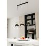 Lampa wisząca 3x15 W czarna-złota 13863 Emibig Moto zdj.3