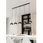 Lampa wisząca 5x15 W czarna-złota 13865 Emibig Moto zdj.3