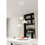 Lampa wisząca 3x15 W biała-złota 13873PREM Emibig Moto zdj.3