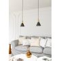 Lampa wisząca 1x10 W czarna-złota 13881 Emibig Rosa zdj.5