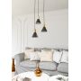 Lampa wisząca 3x10 W czarna-złota 13883PREM Emibig Rosa zdj.5