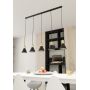 Lampa wisząca 5x10 W czarna-złota 13885 Emibig Rosa zdj.3