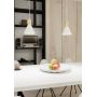 Lampa wisząca 1x10 W biała 13891 Emibig Rosa zdj.4