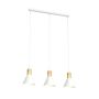 Lampa wisząca 3x10 W biała 13893 Emibig Rosa zdj.1