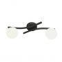 Lampa podsufitowa 2x10 W biała-czarna 13902 Emibig Opus zdj.1