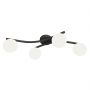 Lampa podsufitowa 4x10 W biała-czarna 13904 Emibig Opus zdj.1