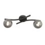 Lampa podsufitowa 2x10 W biała-grafitowa 13912 Emibig Opus zdj.1