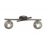 Lampa podsufitowa 2x10 W biała-grafitowa 13912 Emibig Opus zdj.3