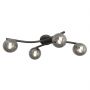 Lampa podsufitowa 4x10 W czarna-grafitowa 13914 Emibig Opus zdj.1