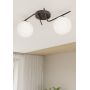 Lampa podsufitowa 2x10 W biała-czarna 13952 Emibig Vespa zdj.2
